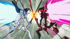 Matoi Ryuuko the protagonist, is ultimately overshadowed in the audience's general opinion, by Kiryuin Satsuki, however