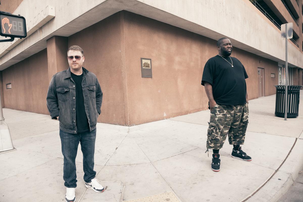 The two members of Run The Jewels