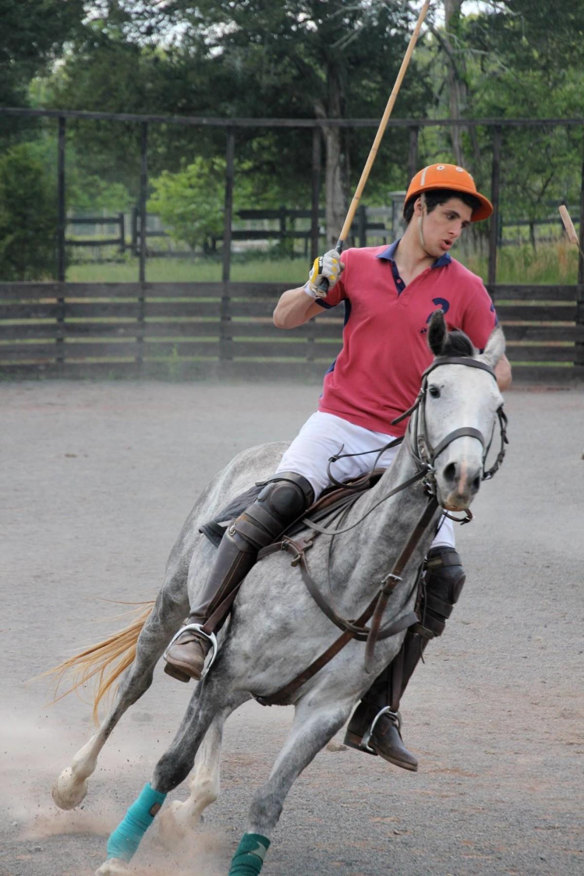 Sander Altman has been playing polo since the beginning of 2014. "It’s awesome having that giant animal do do exactly what you want it to do," Altman said.