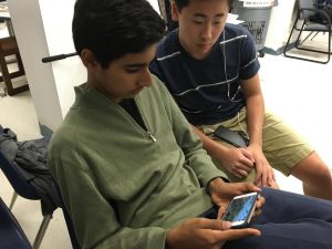 Game Time- Students often spend Highlander Time on their phones.