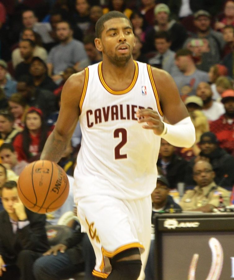 Cavs point guard, Kyrie Irving makes his fourth all star appearance. (Photo obtained under a Creative Commons license)