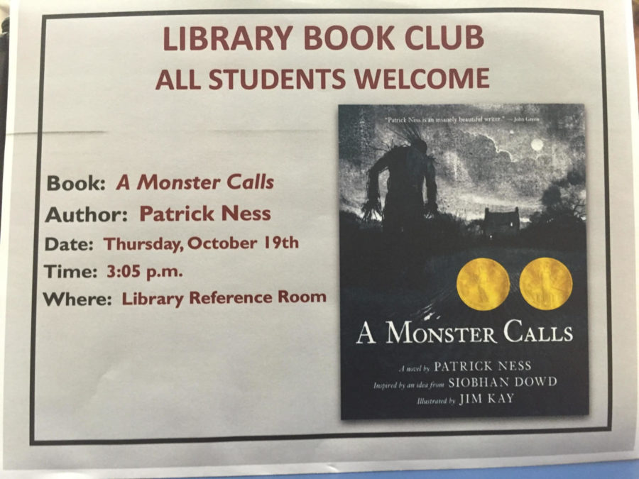 Reading+a+dark+story+called+A+Monster+Calls%2C+book+club+proves+its+flexibility