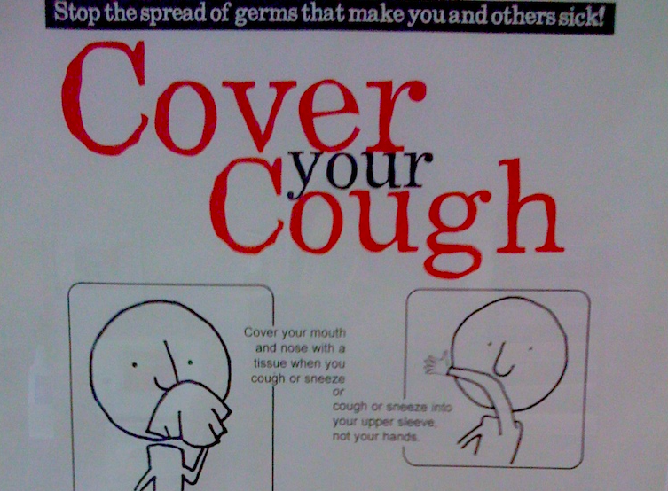 A+common+campaign+for+preventing+the+spread+of+germs+that+lead+to+sicknesses+such+as+the+flu.