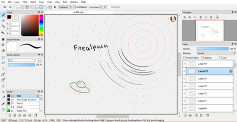 how to animate in firealpaca with layers