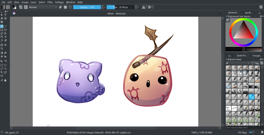 krita onion skin not working