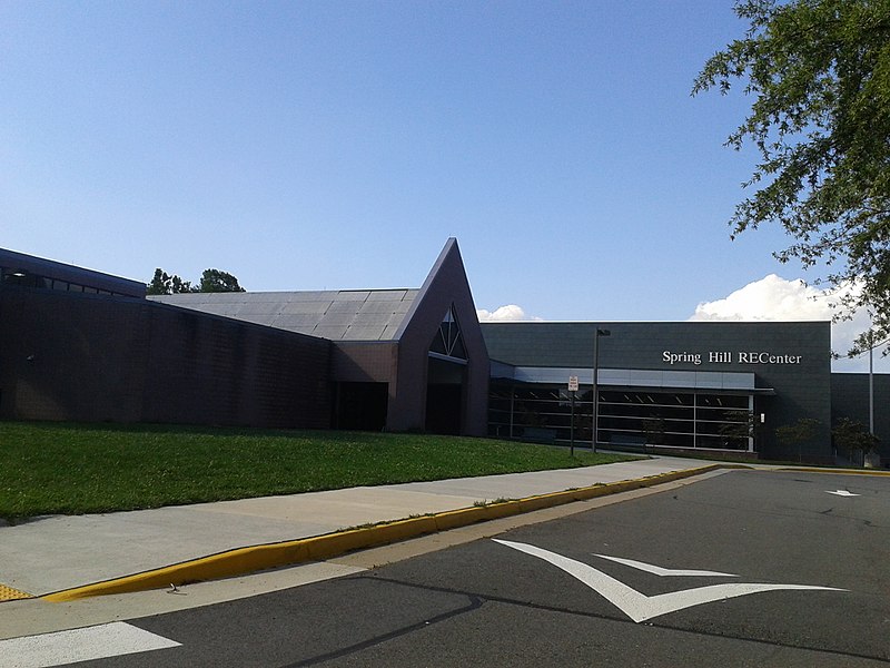 Spring Hill Rec Center located in McLean, VA. This is where senior Liberty Henson is doing her internship.