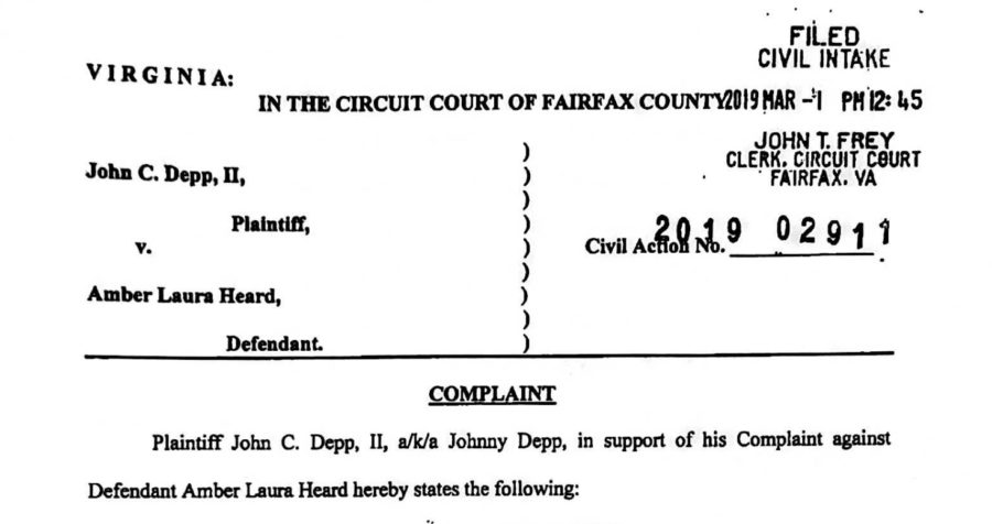 Johnny Depp v. Amber Heard defamation lawsuit held in Fairfax County District Court