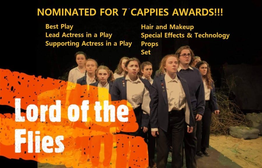 TheatreMcLean receives seven Cappies nominations for their production of Lord of the Flies (Photo courtesy of TheatreMcLean)