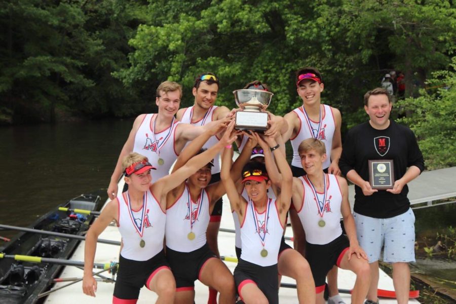 McLeans boys varsity 1 boat shows winning states is a team effort.