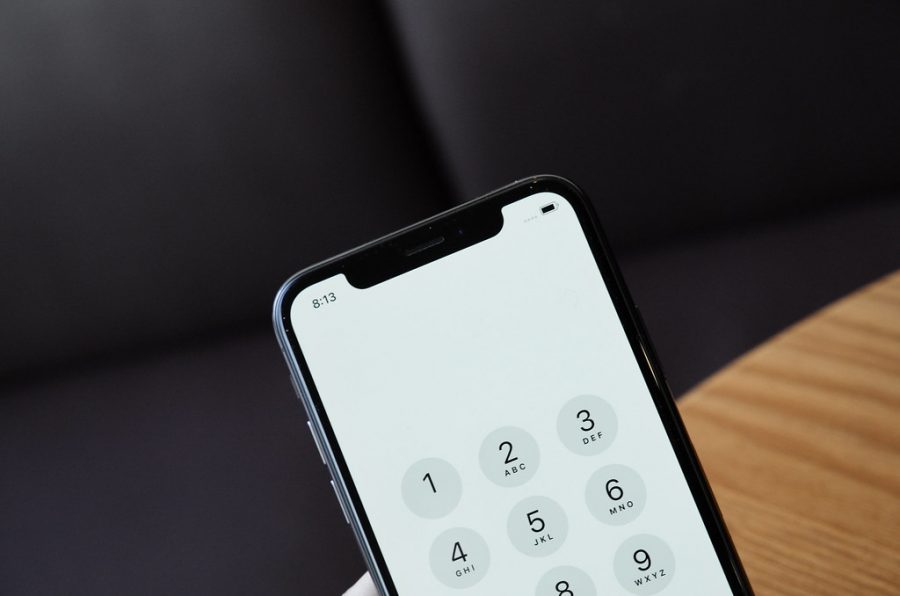 An iPhone is shown with the phone number keypad on the screen. The iPhones unveiled today mark a major improvement in Apples lineup. (Picture obtained via Creative Commons)