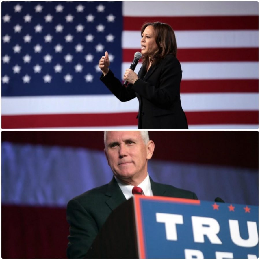 VP+Face+Off+%E2%80%94+Kamala+Harris+and+Mike+Pence+both+share+their+viewpoints+prior+to+the+debate.+%28images+obtained+via+CreativeCommons%29