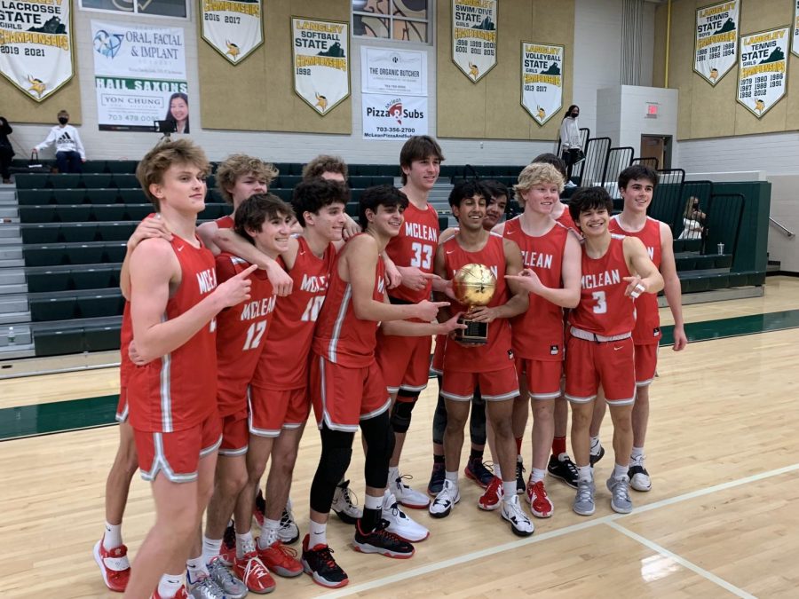 After a hard fought battle between the two rivals, McLean defeated Langley 57-52 to win the Rotary Trophy, the award granted to the winner of the crosstown rivalry.