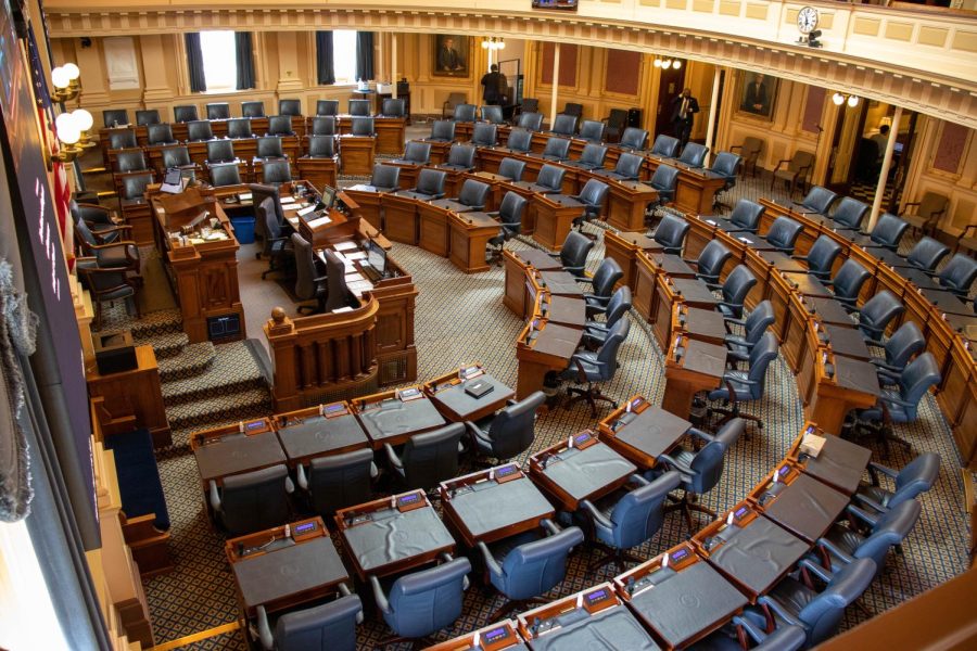 Virginia legislators met in the General Assembly building in Richmond, Virginia. The legislative session ran from Jan. 12 to March 12.
