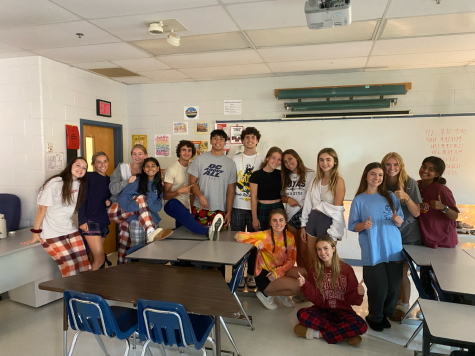 Students wore various pajamas to school in support of pediatric cancer patients. The spirit day was meant to help inspire students to fight pediatric cancer.