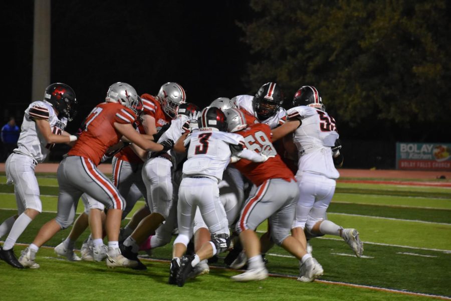 McLean and Herndon battle in the trenches for every single yard.