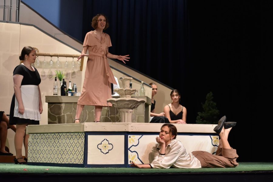Seniors Arielle Elise and Kate Fontaine, as well as junior Micah Pierce, all had key roles in TheatreMcLeans production of Much Ado About Nothing.