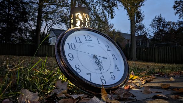 On Nov. 5, Daylight Saving Time will end. During the transition, the sun will have set in the early evening.
