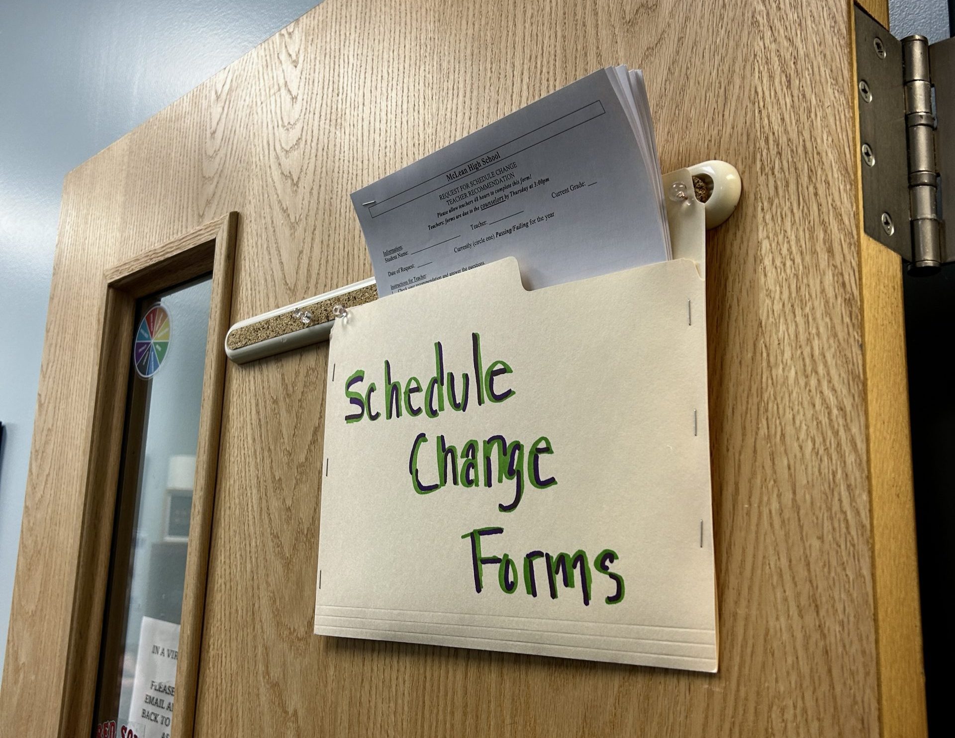 Race to Erase- Students hurry to fill out schedule change forms before the end of the quarter. If a student drops a class after Nov. 20, it will be permanently displayed on their transcript.