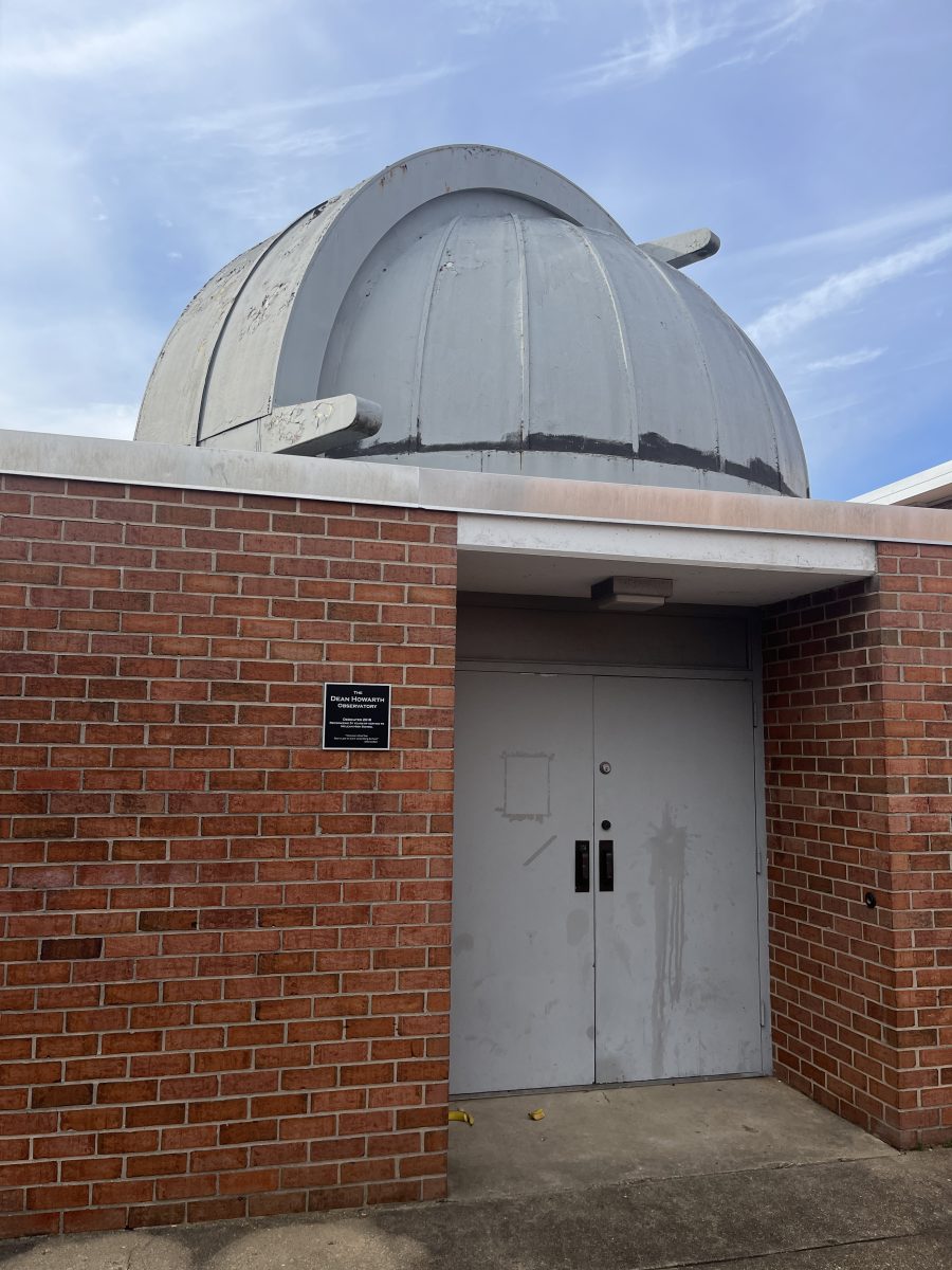 The astronomy clubs upcoming sky-watch will be held at the Dean Howarth Observatory, located inside the cafeteria courtyard. The club holds its sky-watches monthly depending on weather and member availability.