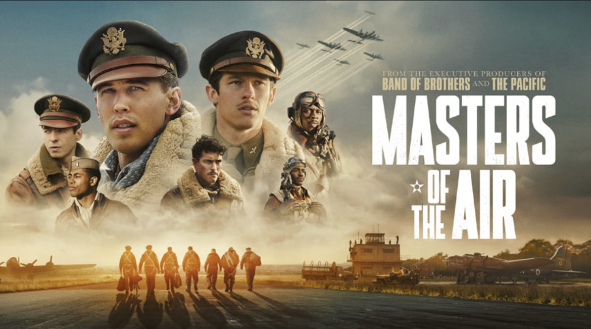 Masters+of+the+Air+is+a+limited+series+on+Apple+TV%2B+that+tells+the+story+of+World+War+II+in+the+eyes+of+men+in+the+United+States+Air+Forces+100th+Bomb+Group.+The+show+was+released+on+Jan.+26+and+featured+historically+significant+pilots+including+Major+Gale+and+Major+John+Egan+played+by+Austin+Butler+and+Callum+Turner+respectively.