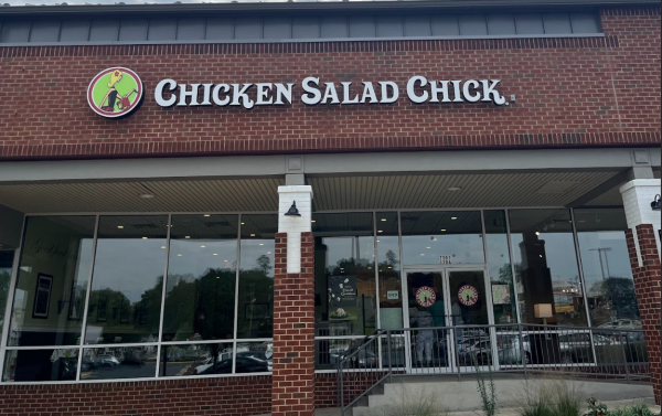 The Chicken Salad Chick location debuted in August within the Idylwood Plaza shopping complex.