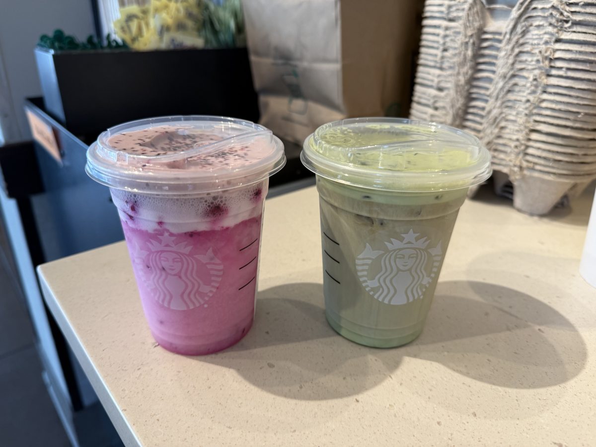 Beginning October 22, fans across the U.S. can try the new Wicked-inspired beverages at Starbucks. These drinks include refresher Glinda’s Pink Potion and coffee-based Elphaba’s Cold Brew.