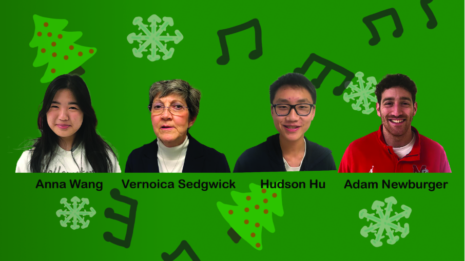 Two staff and two students share their different tastes in holiday music. In the midst of the holiday spirit, various winter tunes are able to fill the air.