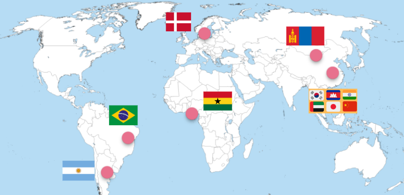 Learn about how different countries such as Ghana, Brazil, and Denmark celebrate love. 