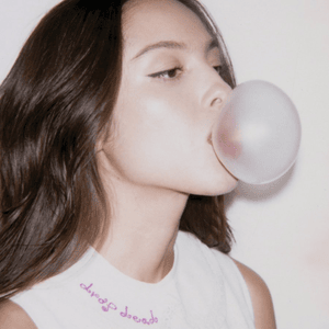 Cover for Olivia Rodrigo's new single "drop dead."