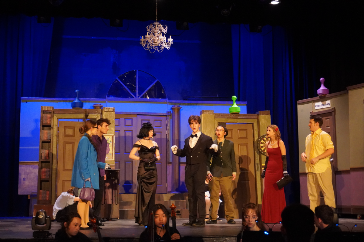 TheatreMcLean performed the comedic murder mystery Clue from April 30 to May 3. Each character had a murder weapon and a motive. 