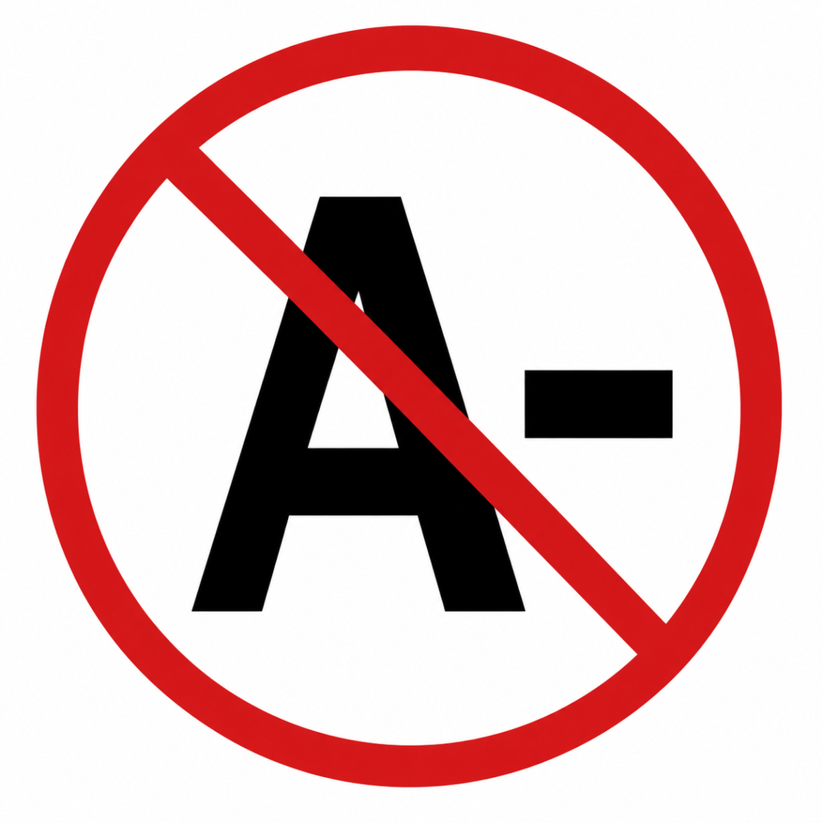 A-minuses are detrimental to McLean Students